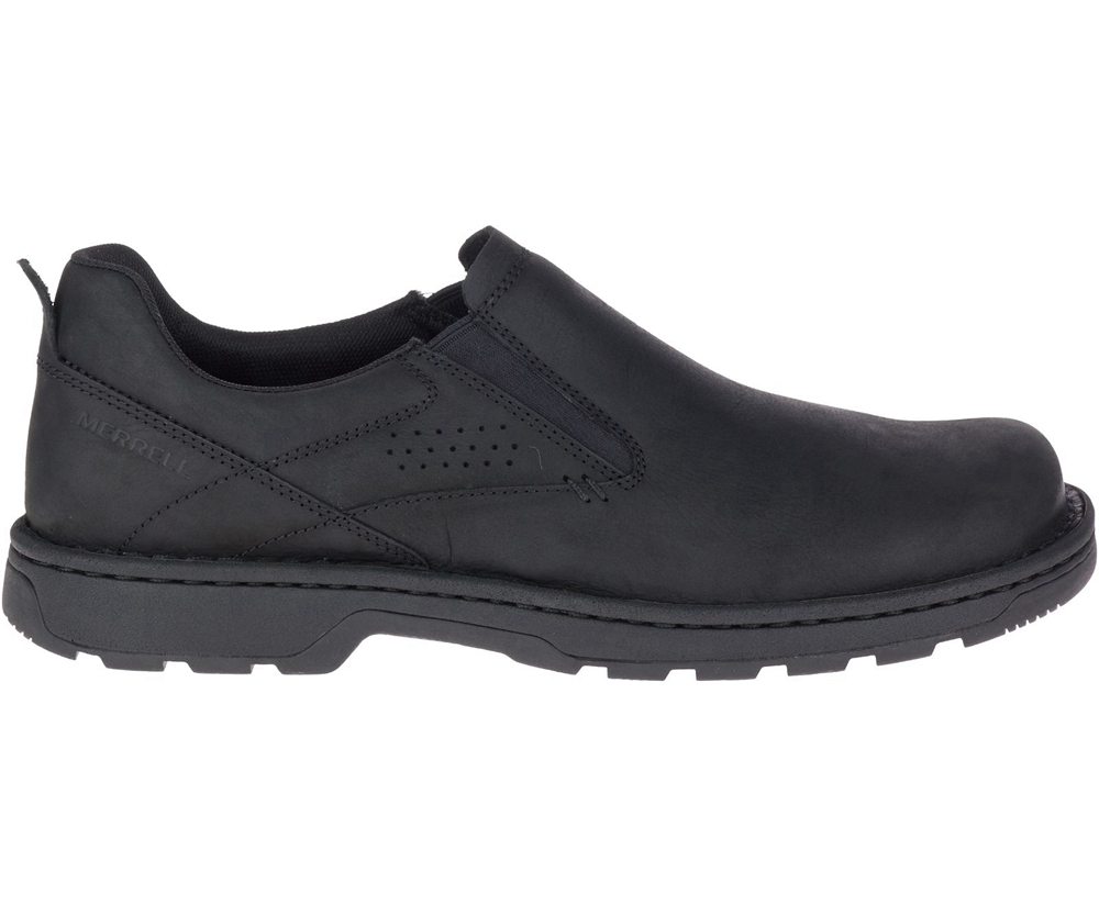 Merrell Slip Ons Black - World Legend 2 Moc - Mens 32QMWUHKP